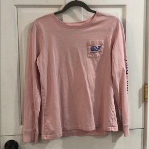 Pink Long sleeved tee from Vineyard Vines